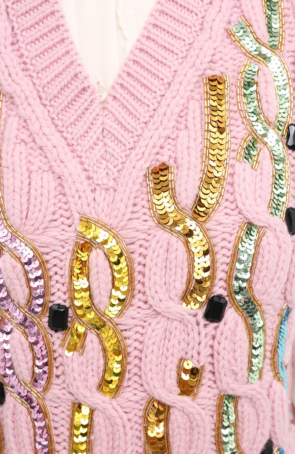 Шерстяной жилет GUCCI, арт. 622149/XKBCI, фото 5