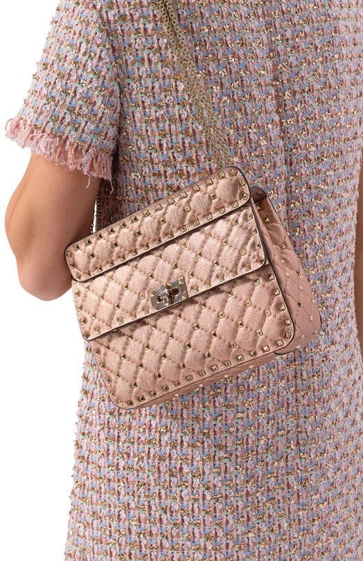 Сумка Rockstud Spike Valentino 8W2B0122/IEW Бежевый  8W2B0122/IEW Фото 2