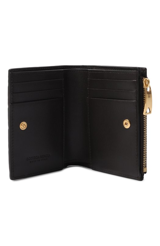 Кожаное портмоне Bottega Veneta 742330/V5XX1 Коричневый  742330/V5XX1 Фото 3