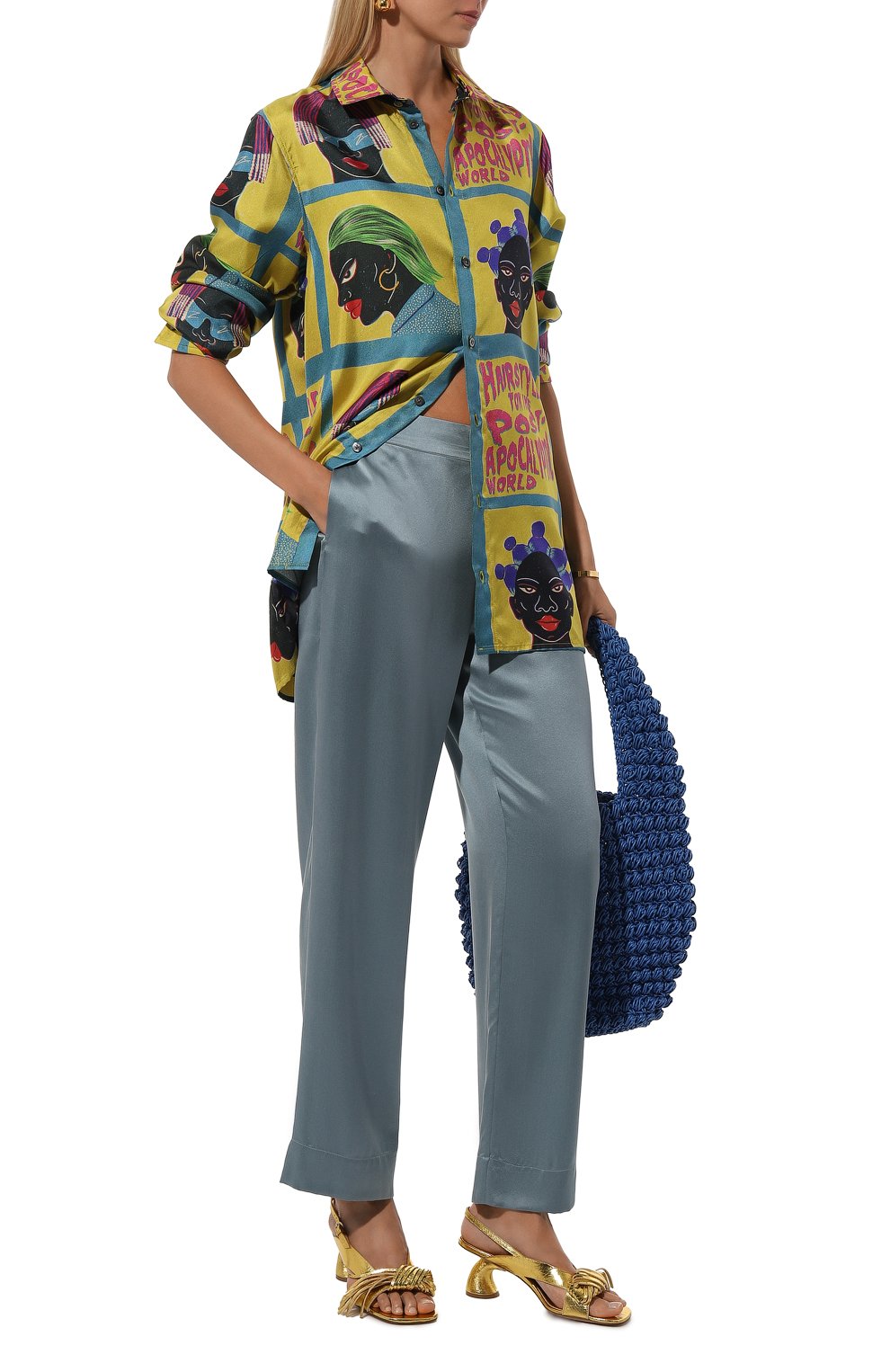 Шелковые брюки ASCENO, арт. C0RE_B001F01, фото 2