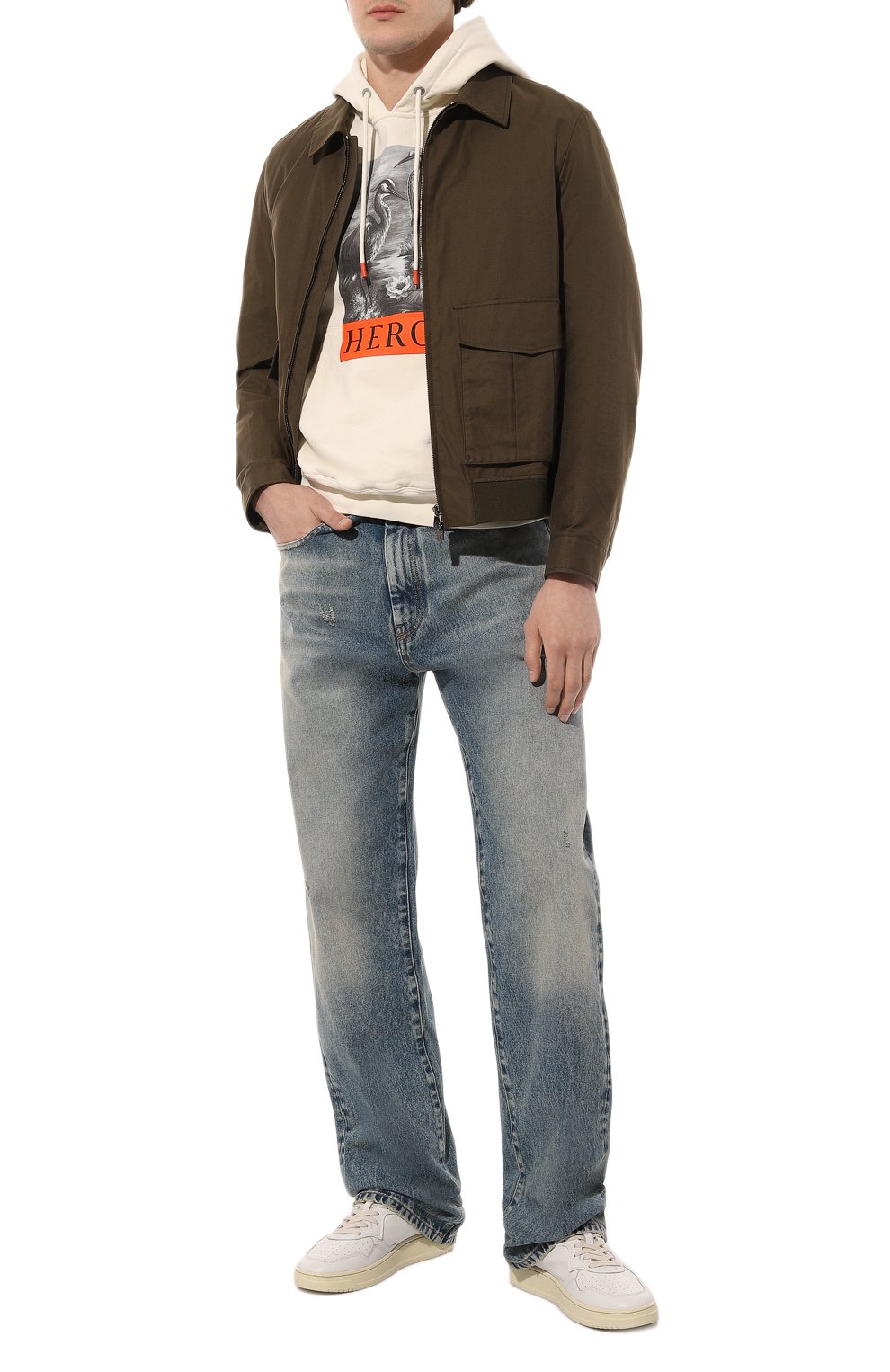 Хлопковое худи HERON PRESTON, арт. HMBB017C99JER004, фото 2