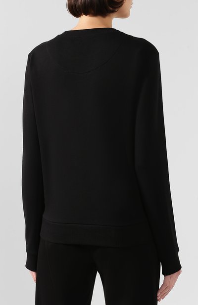 Хлопковый свитшо т VERSACE JEANS COUTURE, арт. B6HUA798-UDP309 L0G0 CAVIAR/30211, фото 4