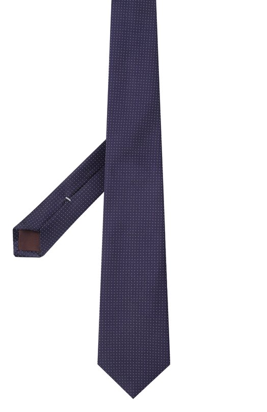 Шелковый галстук Canali 18/HJ04522 Синий  18/HJ04522 Фото 3