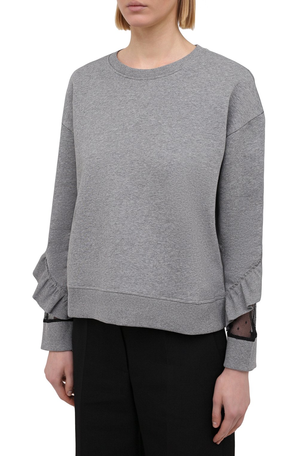 Хлопковый свитшот REDVALENTINO, арт. VR3MF06B/5PG, фото 3