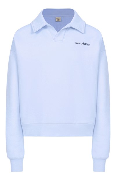Женское хлопковое поло SPORTY AND RICH, арт. ST09675300BL90