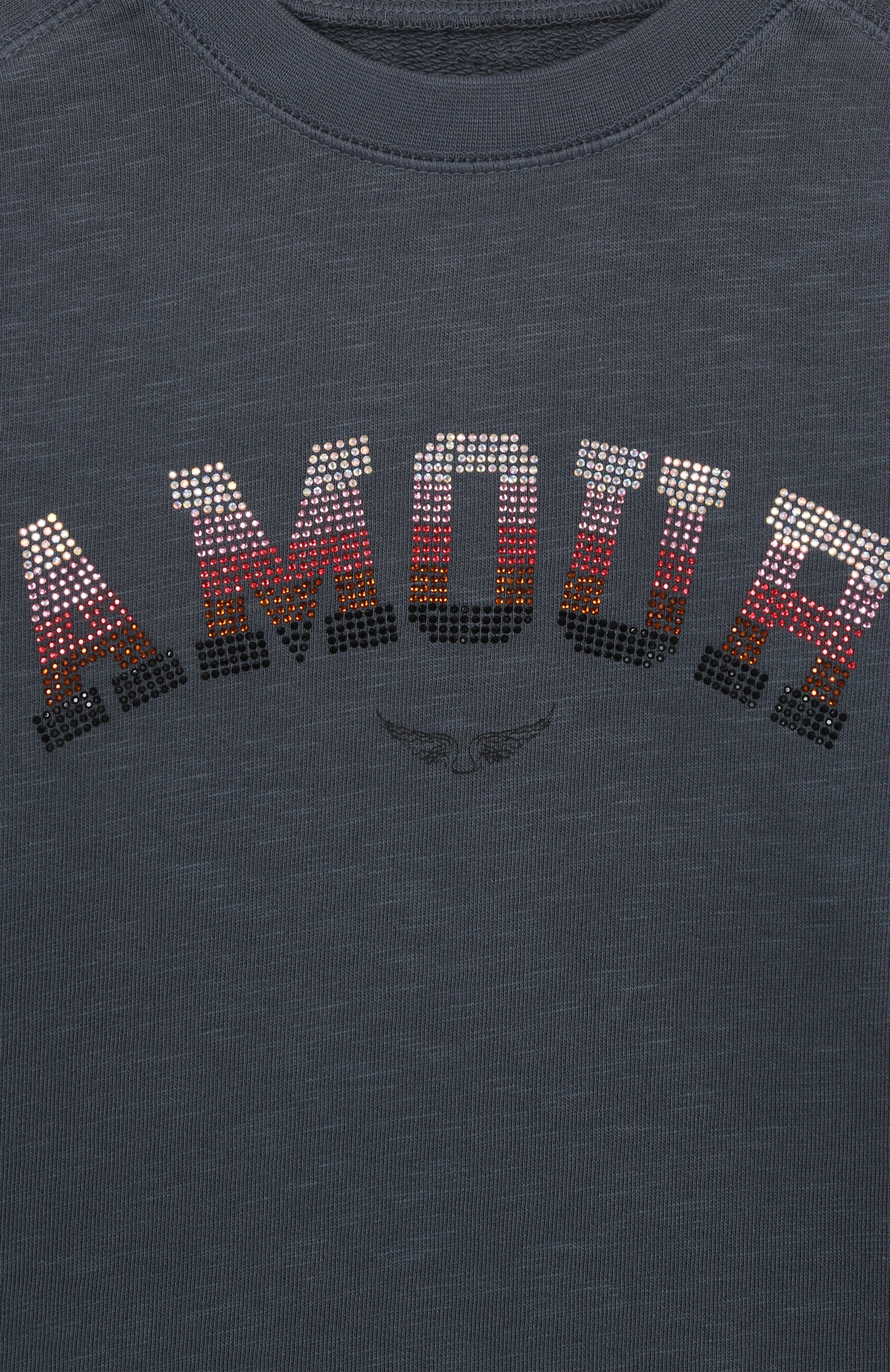 Хлопковый свитшот ZADIG AND VOLTAIRE, арт. X60323, фото 3