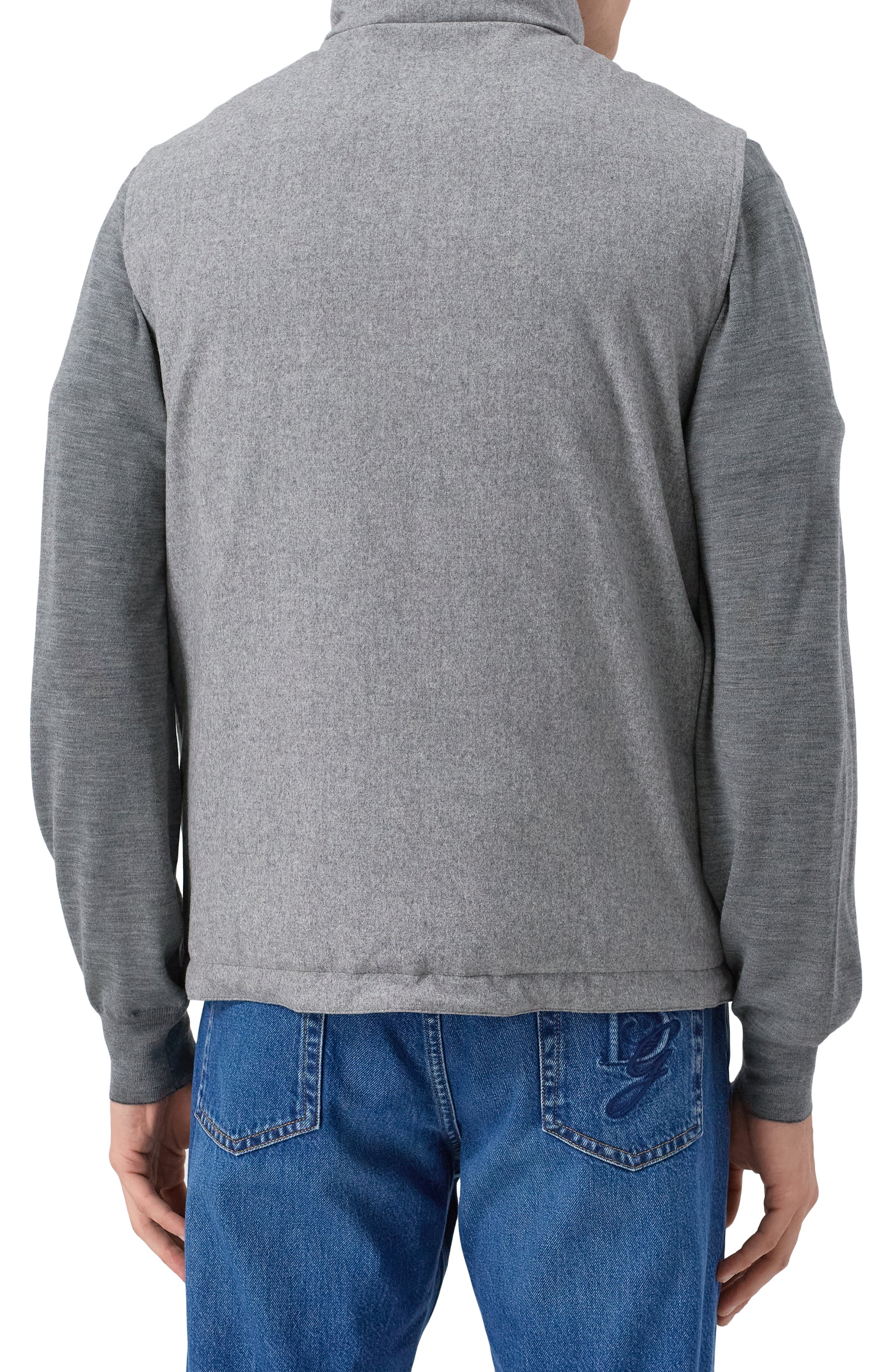 Пуховый жилет BRUNELLO CUCINELLI, арт. MM4631776, фото 4