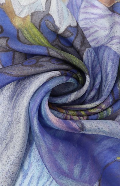 Шелковый платок ирисы GOURJI, арт. 91135137/4481172, фото 3