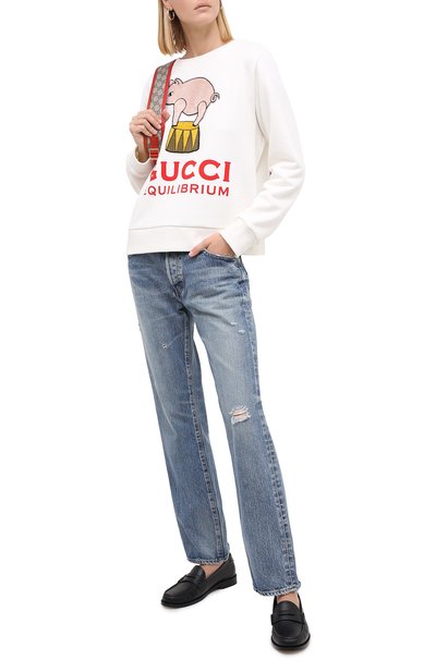 Хлопковый свитшот GUCCI, арт. 623450/XJCRW, фото 2