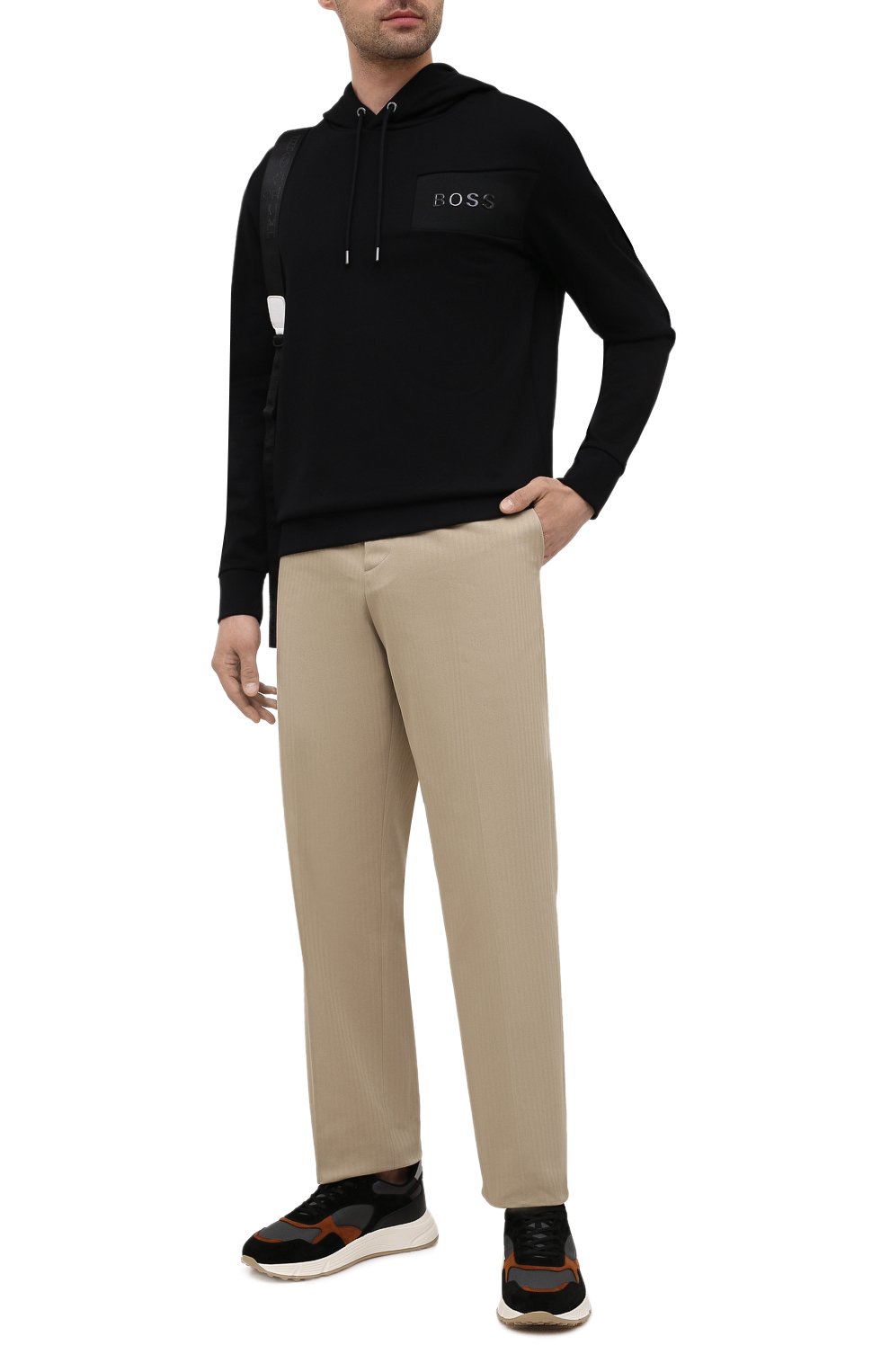 Комбинированные кроссовки HOGAN, арт. HXM5630DM90QDF, фото 2