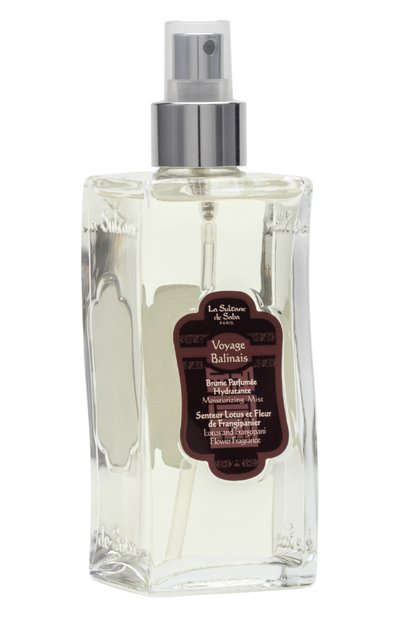 Парфюмированный увлажняющий спрей для тела "лотос и франжипани" (200ml) LA SULTANE DE SABA, арт. 3700448601551, фото 2