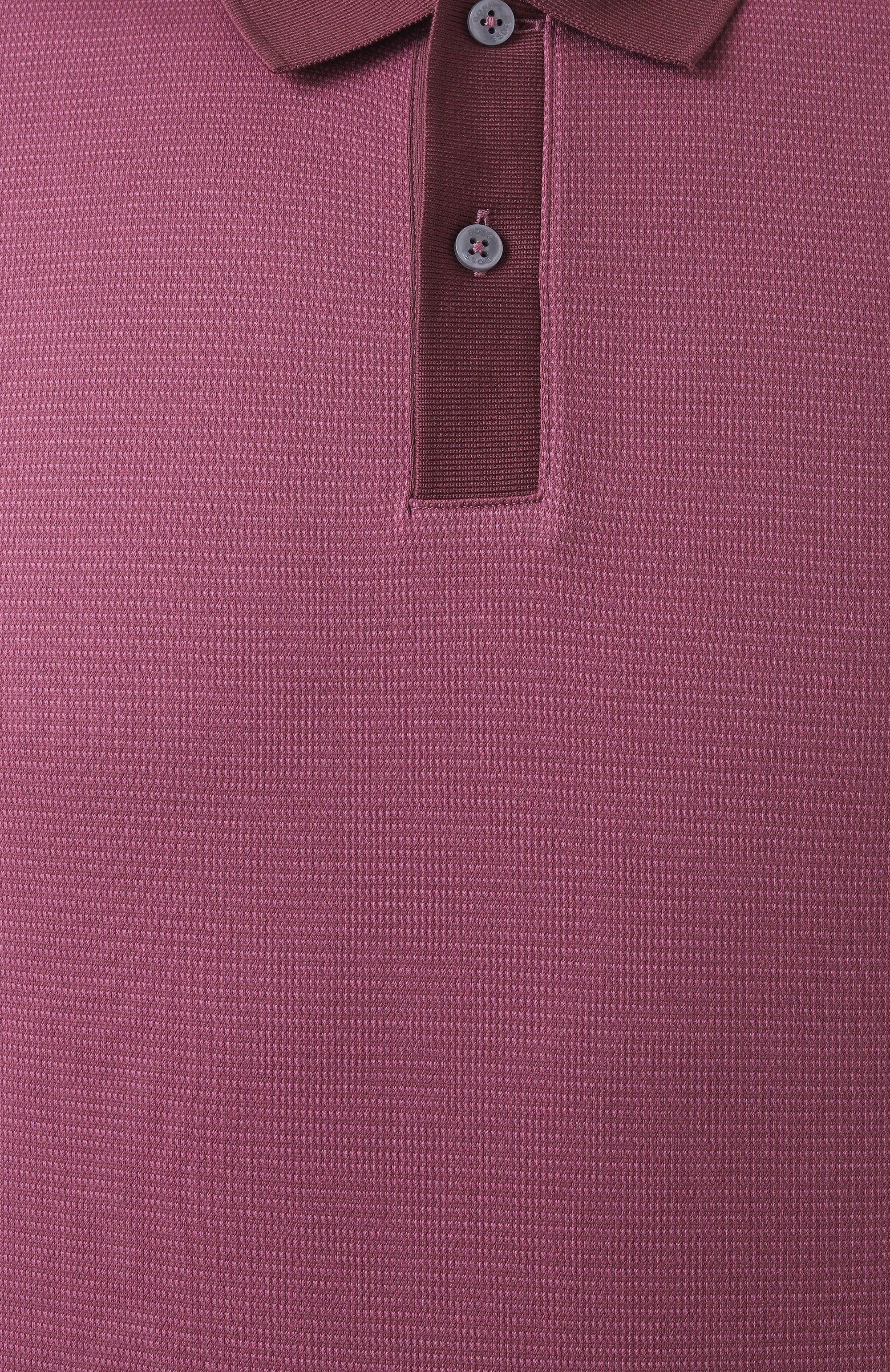 Хлопковое поло BOSS, арт. 50532246, фото 6