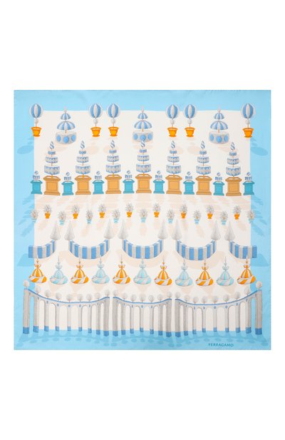 Шелковый платок FERRAGAMO, арт. 310212/785684, фото 4