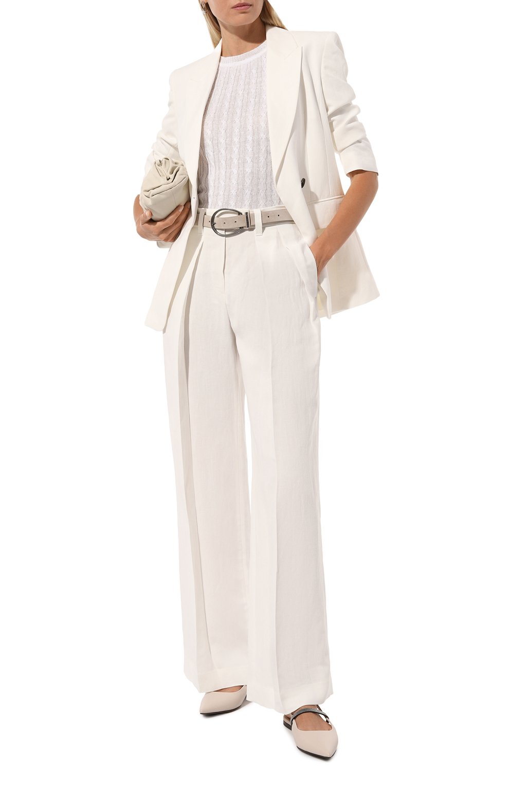 Жакет из вискозы и льна BRUNELLO CUCINELLI, арт. MH1262682, фото 2