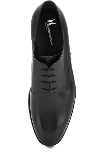 Кожаные дерби на шнуровке MORESCHI, арт. Z90042362P0000, фото 5