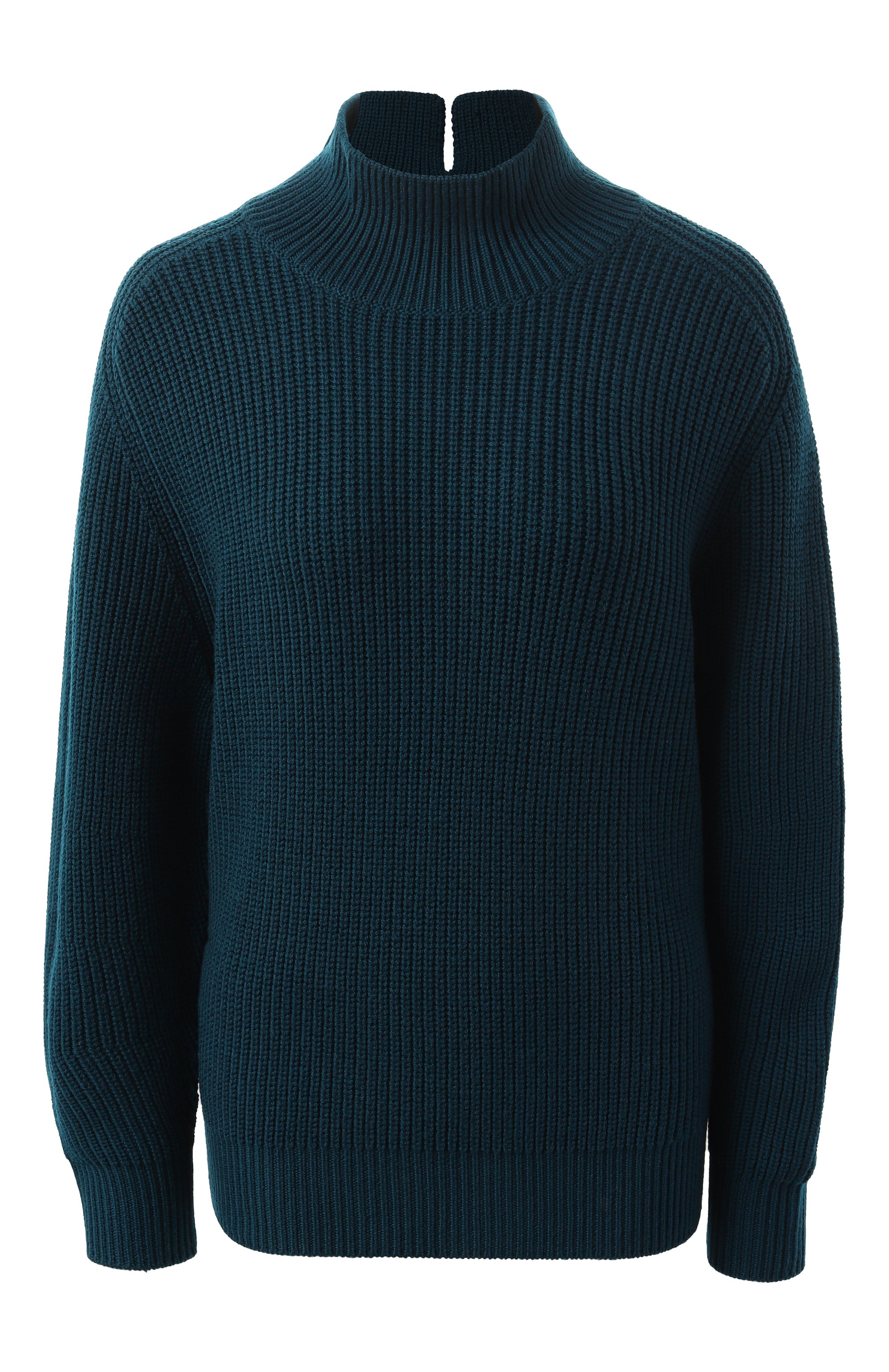 Шерстяной свитер WINDSOR бирюзового цвета по цене 43950 руб., арт. DP436/10010515, фото 1 Шерстяной свитер WINDSOR, арт. DP436/10010515, фото 1