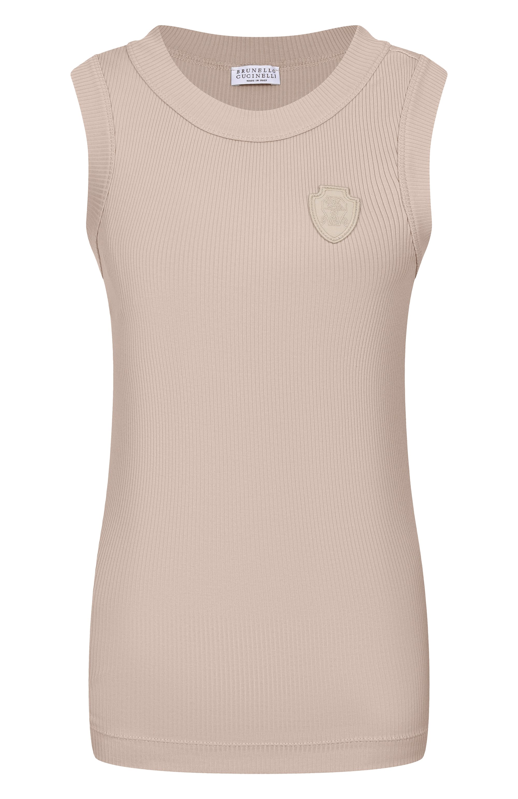 Хлопковый топ BRUNELLO CUCINELLI, арт. MG902VT100, фото 1