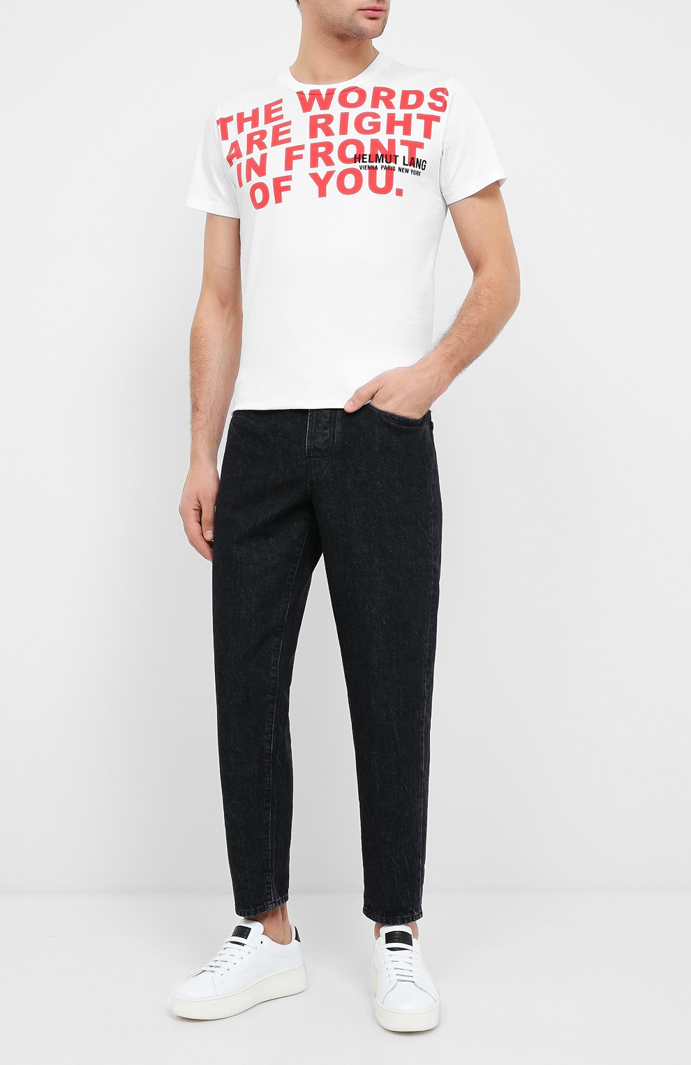 Хлопковая футболка HELMUT LANG, арт. K05DM527, фото 2