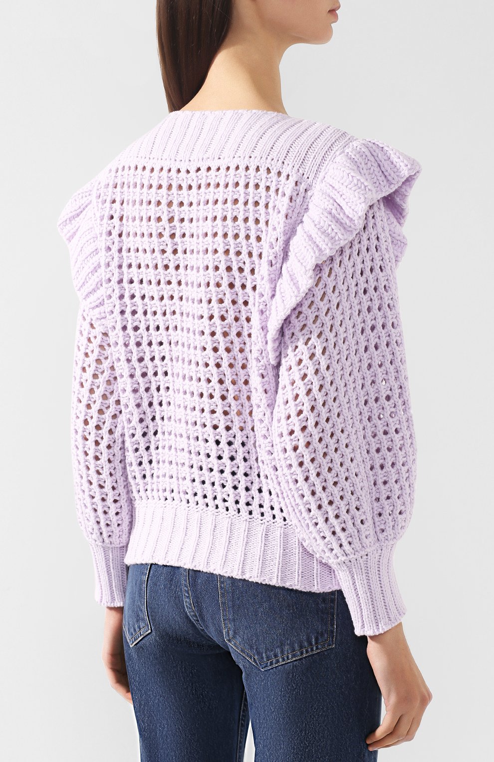 Хлопковый пуловер PHILOSOPHY DI LORENZO SERAFINI, арт. A0934/703, фото 4