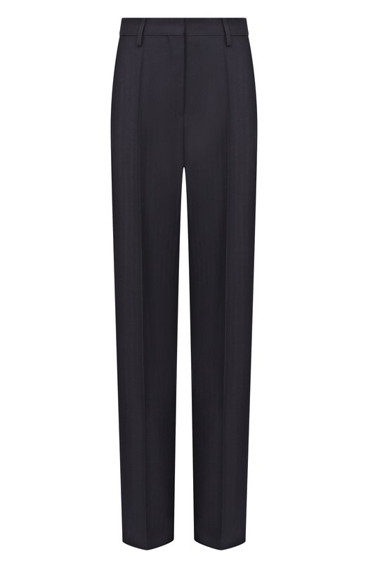 Шерстяные брюки Dries Van Noten 130923/3193 Синий 130923/3193