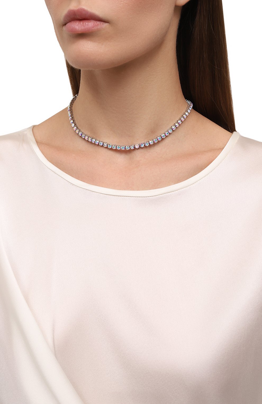 Колье tennis AMINA MUADDI, арт. TENNIS NECKLACE, фото 2