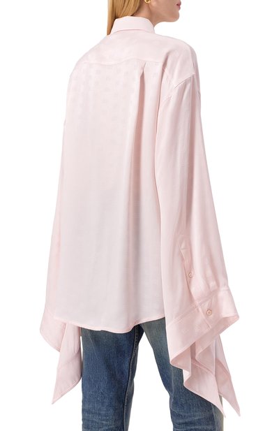 Атласная блузка BALENCIAGA, арт. 830989/TSN10, фото 4