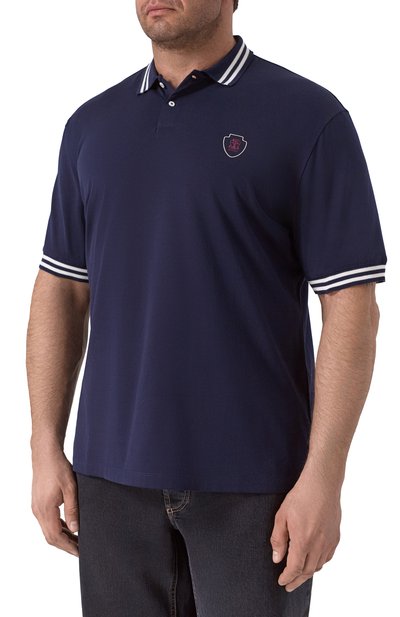 Хлопковое поло BRUNELLO CUCINELLI, арт. M0B133940T, фото 3