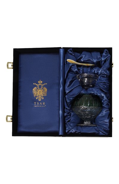 Икорница с ложкой xenia TSAR, арт. 40371G, фото 4