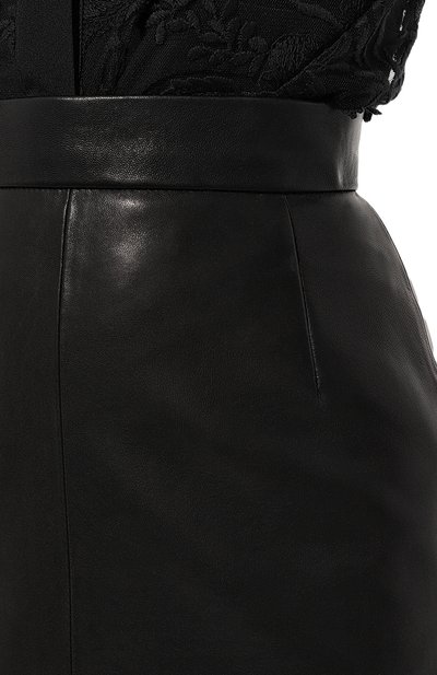 Кожаная юбка ULYANA SERGEENKO, арт. GNC002FW21P3510Т21, фото 5