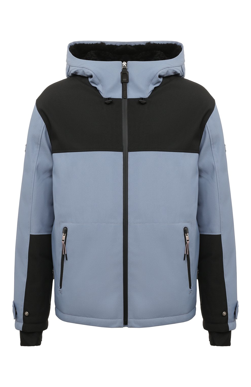 Пуховик YVES SALOMON голубого цвета по цене 162500 руб., арт. 25WIV00972K13G, фото 1 Пуховик YVES SALOMON, арт. 25WIV00972K13G, фото 1