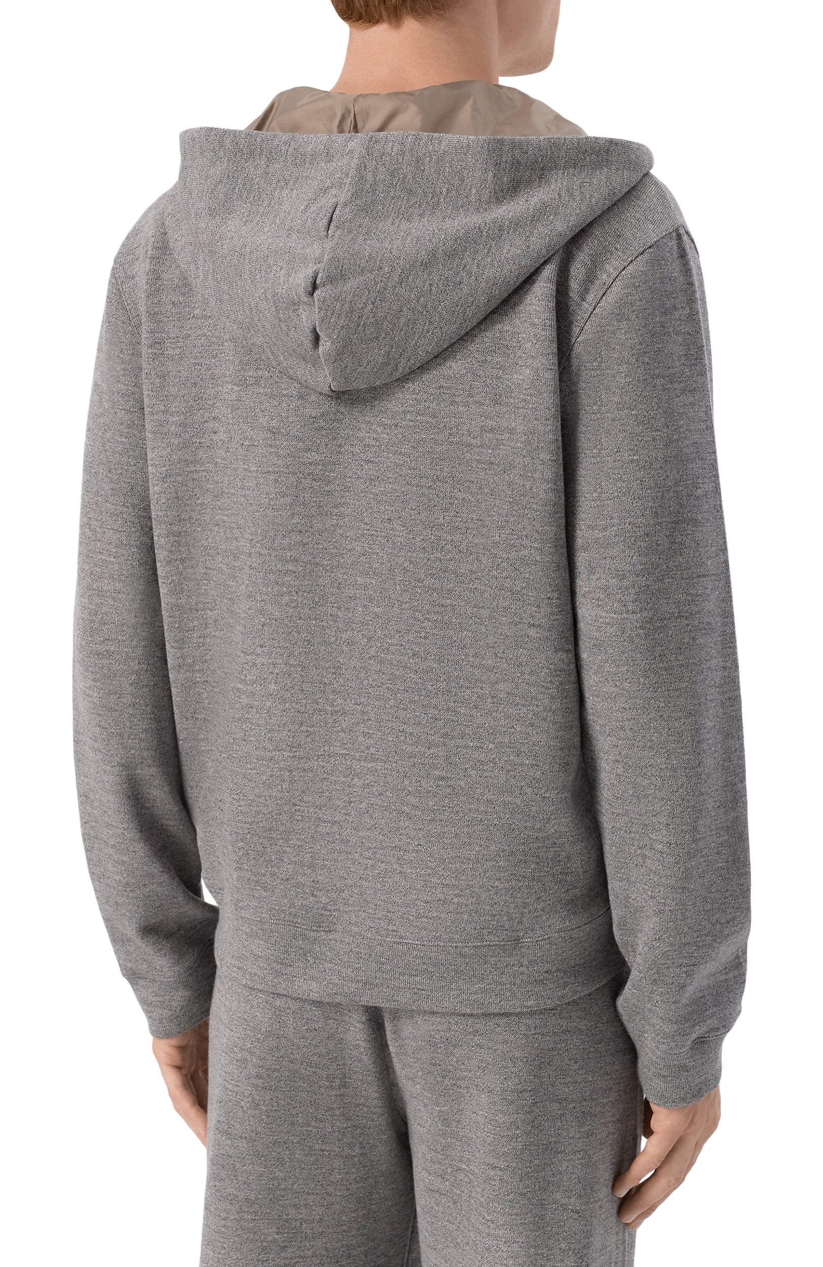 Толстовка из хлопка и шерсти CORNELIANI, арт. 28G568/2A25015, фото 4