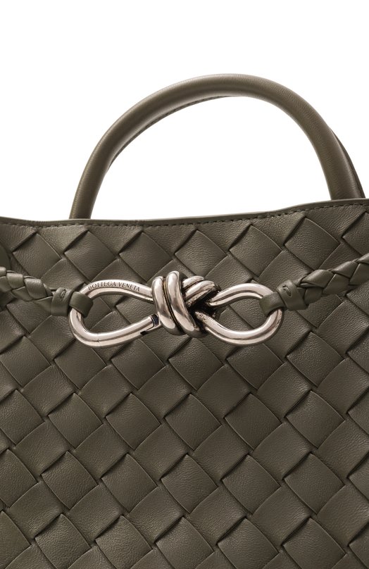 Сумка Andiamo small Bottega Veneta 766014/VCPP1 Хаки  766014/VCPP1 Фото 3