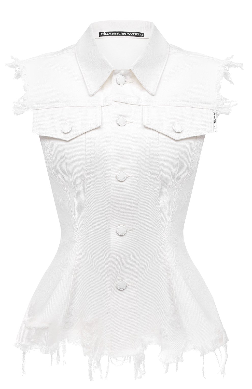 Джинсовый жилет ALEXANDER WANG, арт. 4DC2212948, фото 1