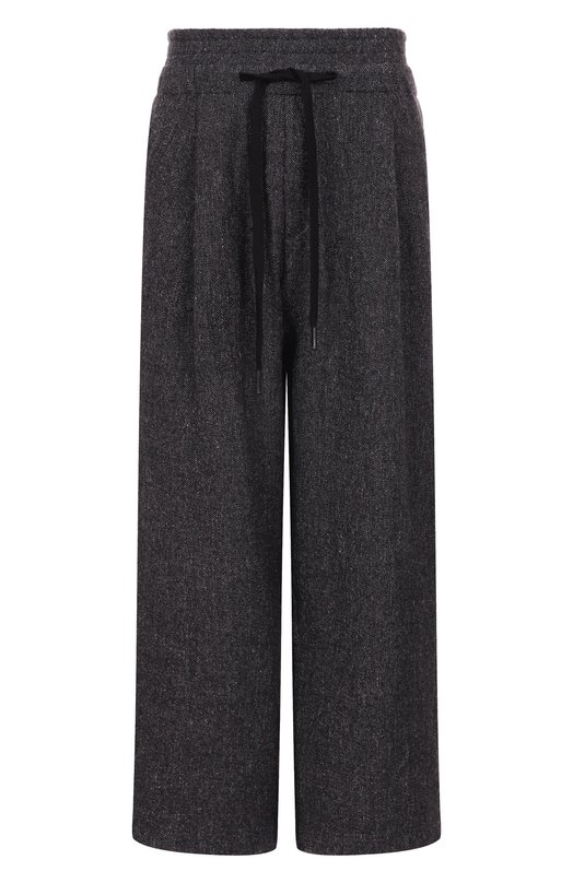 Брюки из шерсти и льна Andrea Ya'aqov 25M0RC40B/W00L CASHMERE Серый 25M0RC40B/W00L CASHMERE