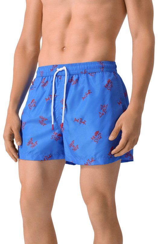 Плавки-шорты Kiton UC0M2CK0749F16 Синий  UC0M2CK0749F16 Фото 2
