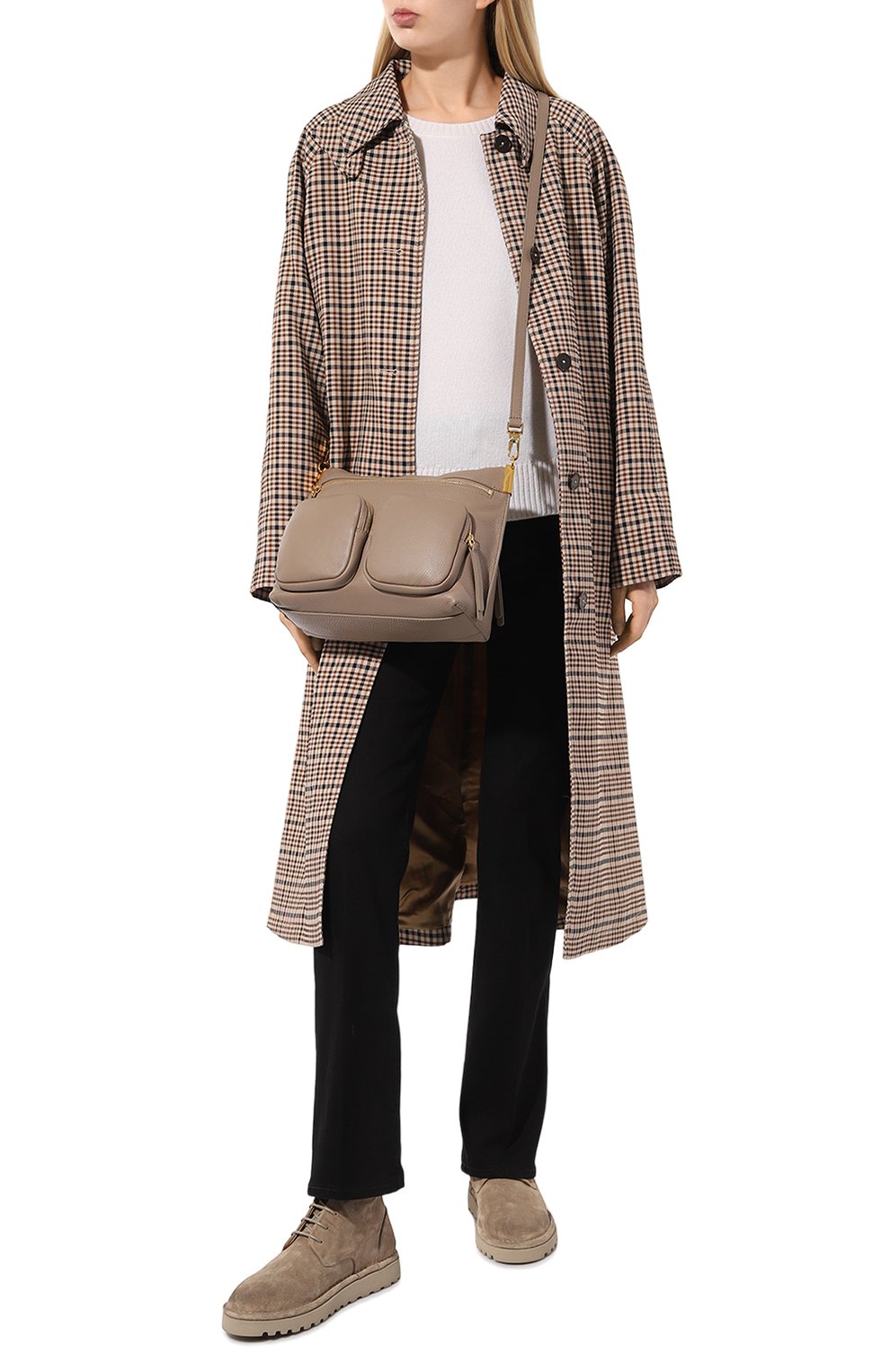 Сумка hyle medium COCCINELLE бежевого цвета по цене 42000 руб., арт. E1 PH6 18 01 01, фото 7 Сумка hyle medium COCCINELLE, арт. E1 PH6 18 01 01, фото 7