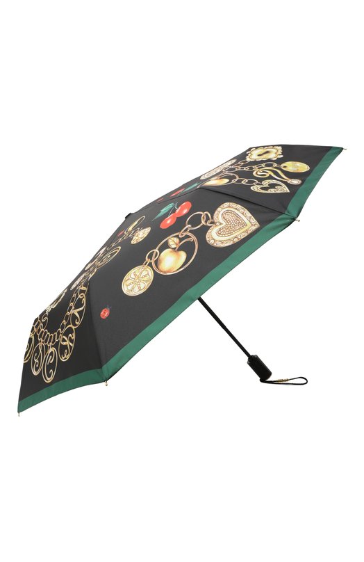 Складной зонт Moschino 8990-0PENCL0SEA Чёрный  8990-0PENCL0SEA Фото 2