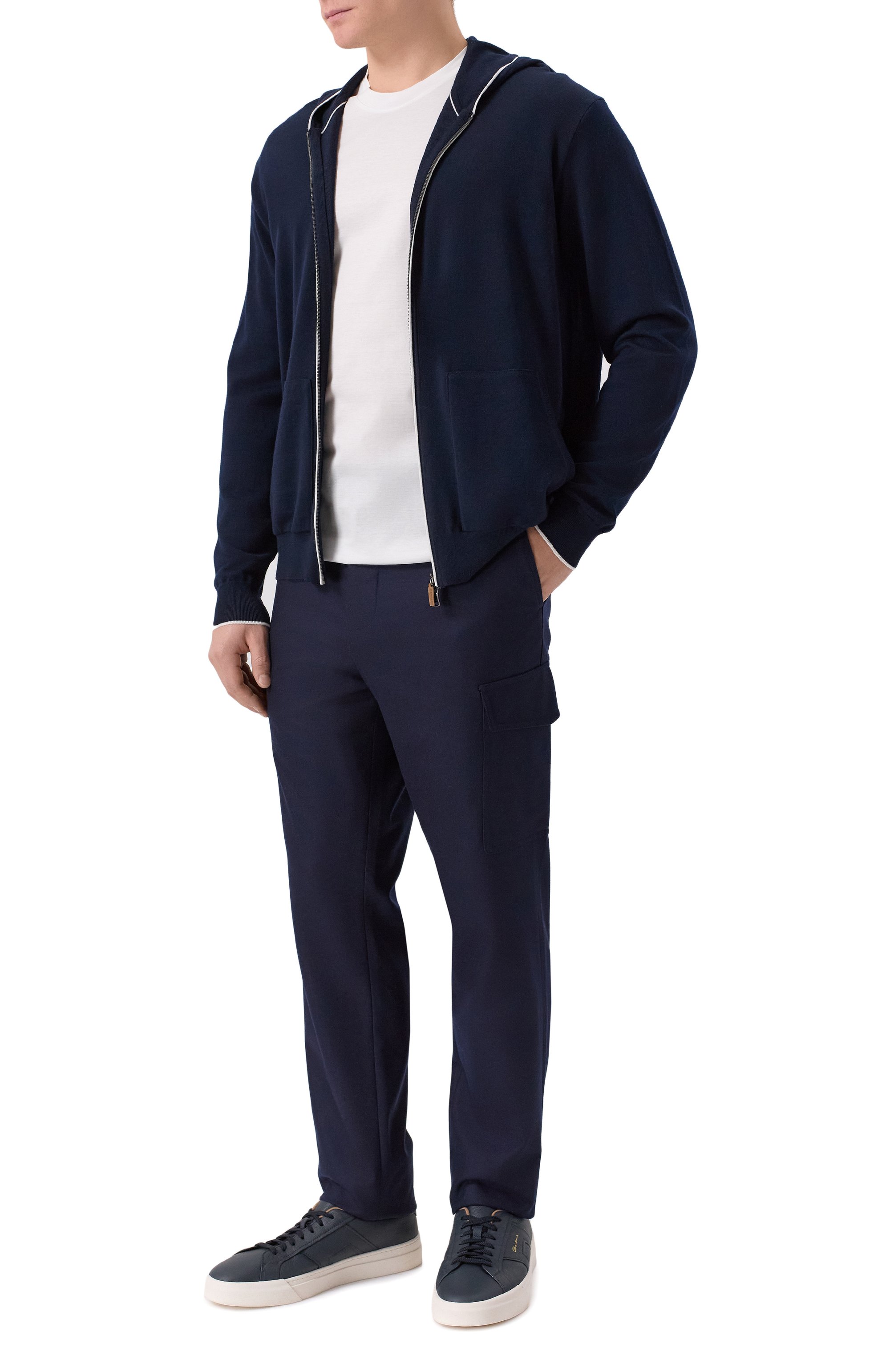 Хлопковая футболка PAUL&SHARK, арт. 99311024, фото 2