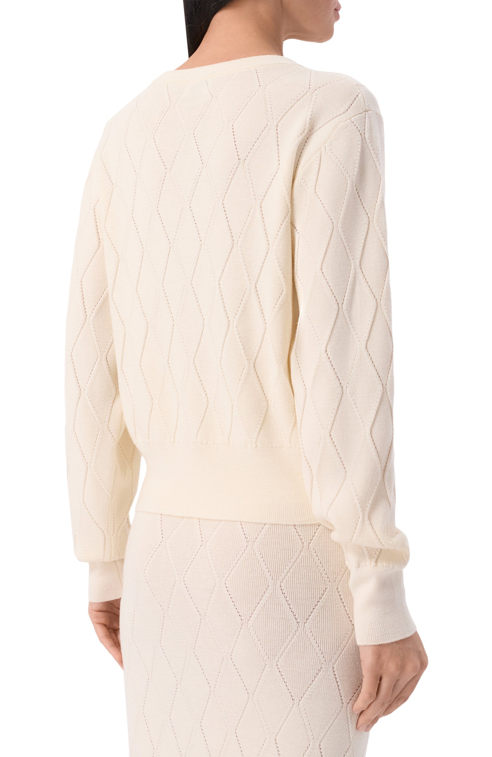 Шерстяной кардиган YUZEFI, арт. RAINA-CREWNECK CARDIGAN, фото 4