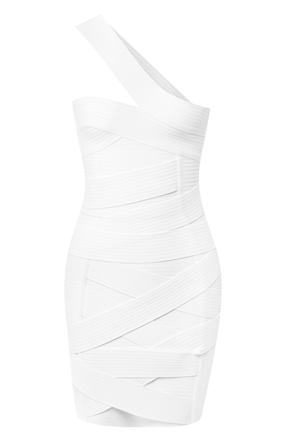 Приталенное платье BALMAIN белого цвета по цене 238500 руб., арт. RF06747/K348, фото 1 Приталенное платье BALMAIN, арт. RF06747/K348, фото 1