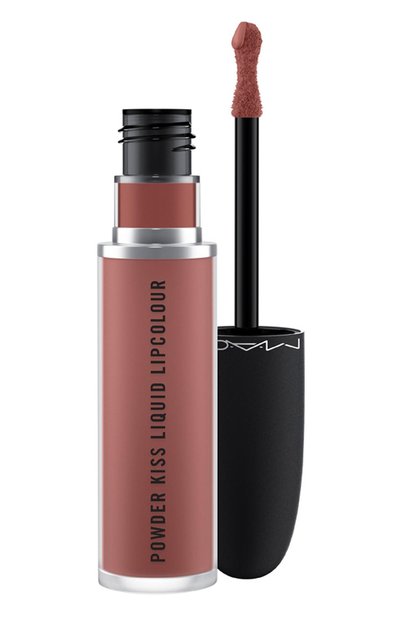Женская жидкая помада powder kiss, оттенок over the taupe (5ml) MAC, арт. SJC2-15