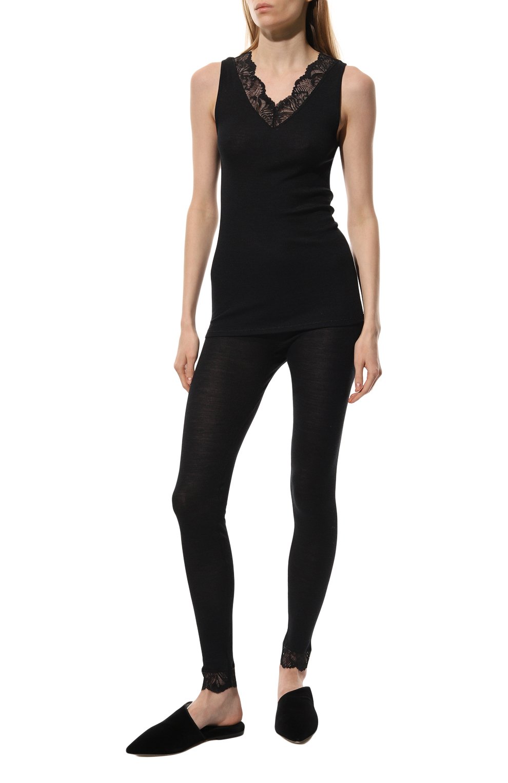 Легинсы из шерсти и шелка HANRO, арт. 072997, фото 2