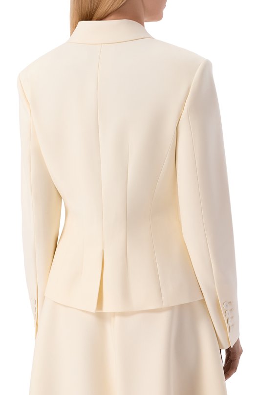 Шерстяной жакет Shervarli JA26-0024 Кремовый  JA26-0024 Фото 4