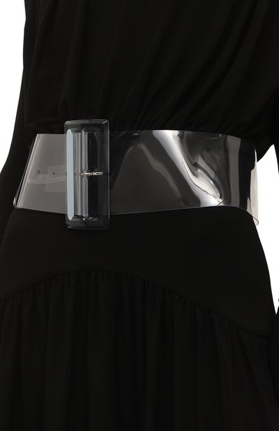 Ремень GIORGIO ARMANI прозрачного цвета по цене 51800 руб., арт. Y1I361/YWP5E, фото 2 Ремень GIORGIO ARMANI, арт. Y1I361/YWP5E, фото 2