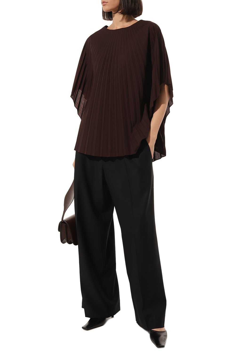 Топ DRIES VAN NOTEN бордового цвета по цене 67450 руб., арт. 231-010756-6251, фото 2 Топ DRIES VAN NOTEN, арт. 231-010756-6251, фото 2