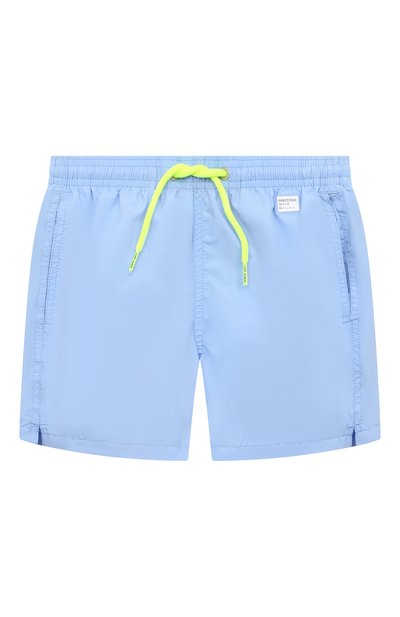 Плавки-шорты MC2 SAINT BARTH голубого цвета по цене 6770 руб., арт. STBK JEAN LIGHTING PANT0NE/JEA0012/00797E, фото 1 Плавки-шорты MC2 SAINT BARTH, арт. STBK JEAN LIGHTING PANT0NE/JEA0012/00797E, фото 1