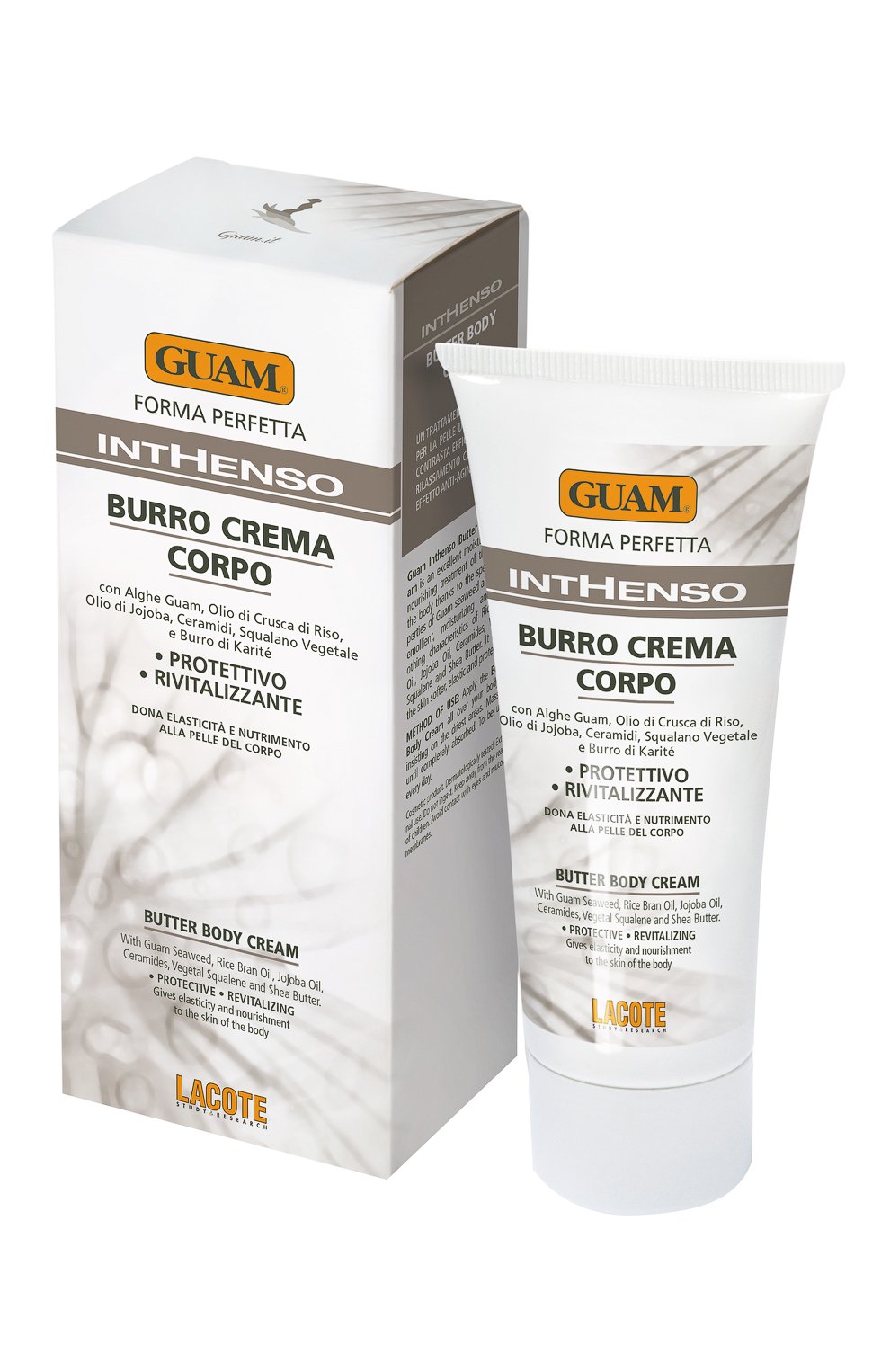 Питательный крем для тела с маслом карите inthenso (150ml) GUAM, арт. 8025021234748, фото 2