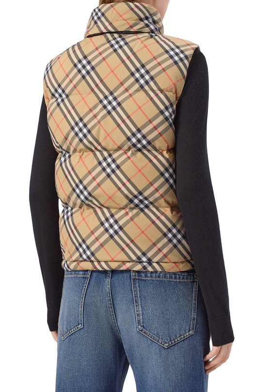 Утепленный жилет Burberry 8113139 Бежевый  8113139 Фото 4