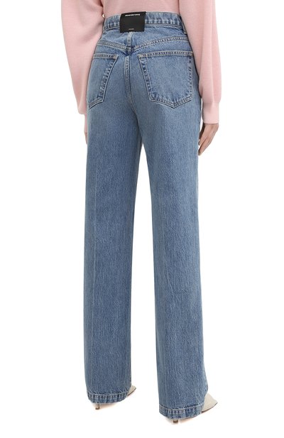 Джинсы ALEXANDER WANG голубого цвета по цене 32200 руб., арт. 4DC2204757, фото 4 Джинсы ALEXANDER WANG, арт. 4DC2204757, фото 4