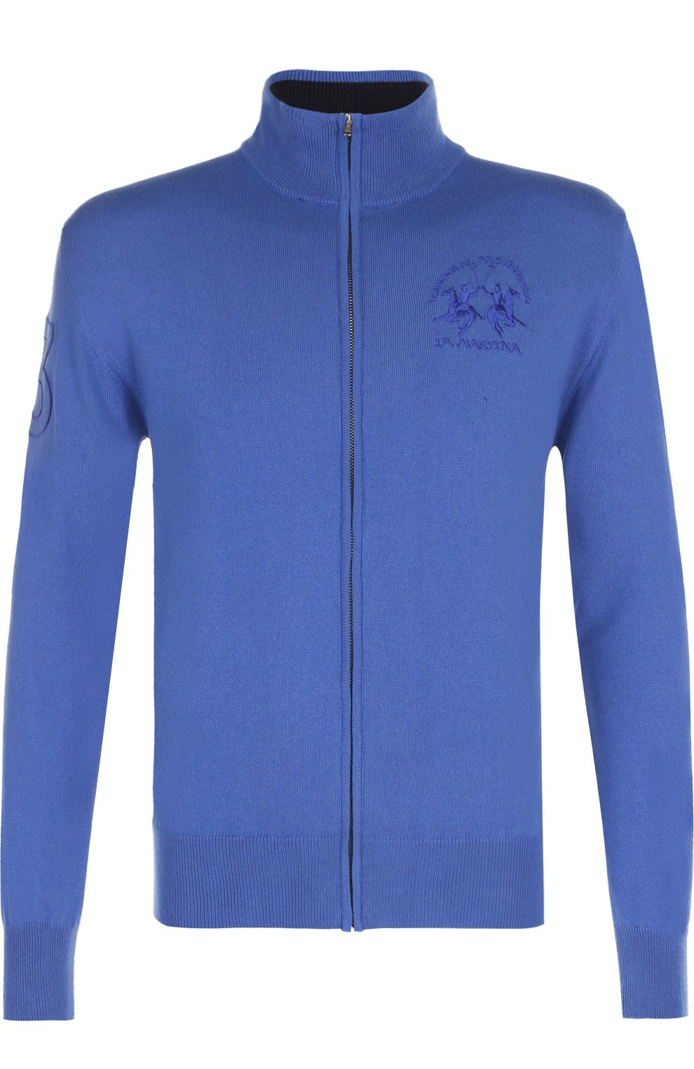 Кардиган на молнии из смеси хлопка и шерсти LA MARTINA, арт. KMS300/YW020, фото 1